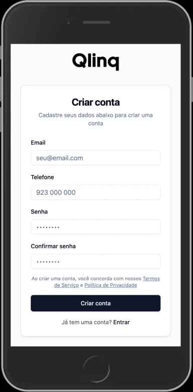 Criação de cartão - escolher template